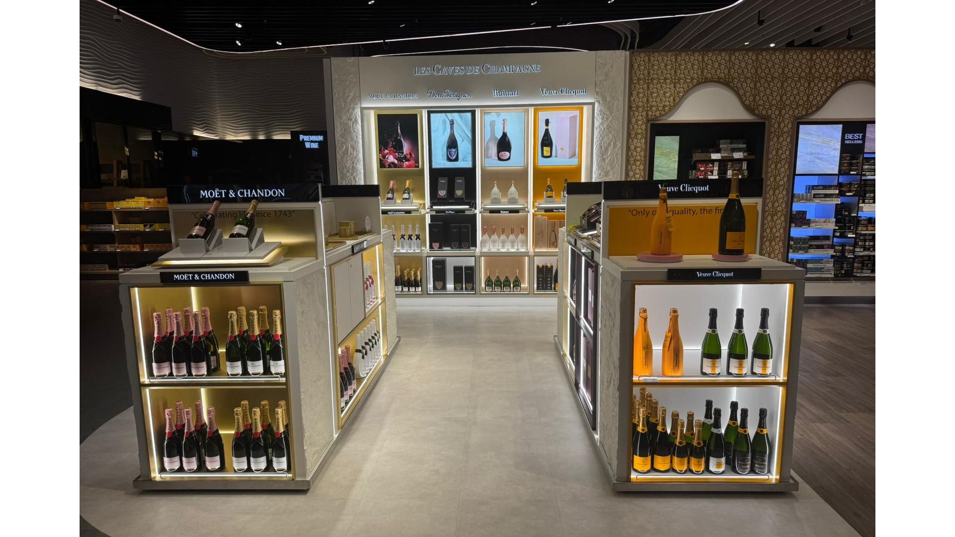 MOET CHANDON  LES CAVES DE CHAMPAGNE 2024 ISTANBUL AIRPORT🍾